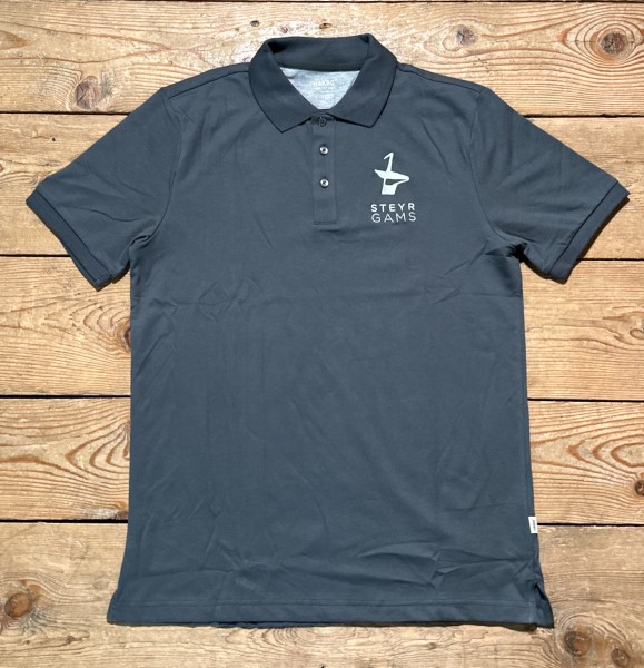 Poloshirt STEYR GAMS, anthrazit